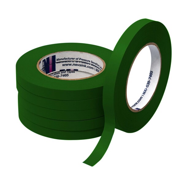 1/2" wide x 60yd Dark Green Labeling Tape